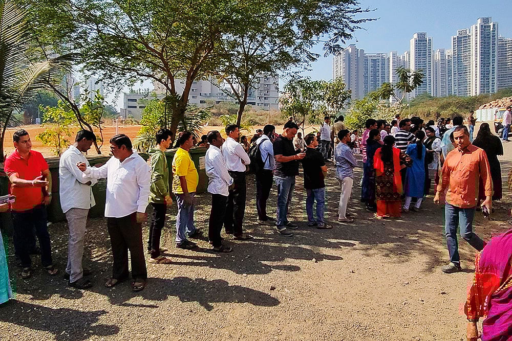 Maha civic polls: Voting underway in Navi Mumbai