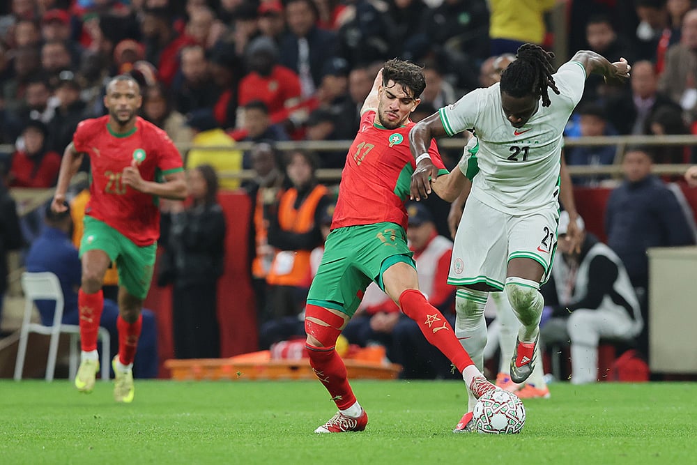 Nigeria vs Morocco Africa Cup of Nations semifinal soccer-Abdessamad Ezzalzouli