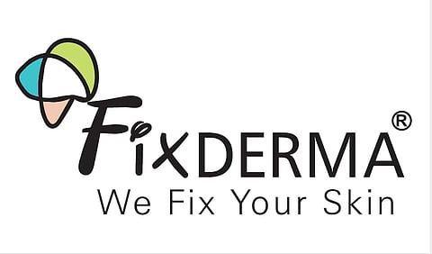 Fixderma Logo With Tagline