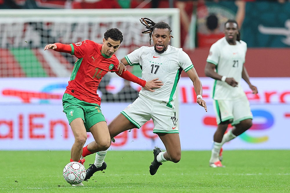 Nigeria vs Morocco Africa Cup of Nations semifinal soccer-Oussama Targhalline