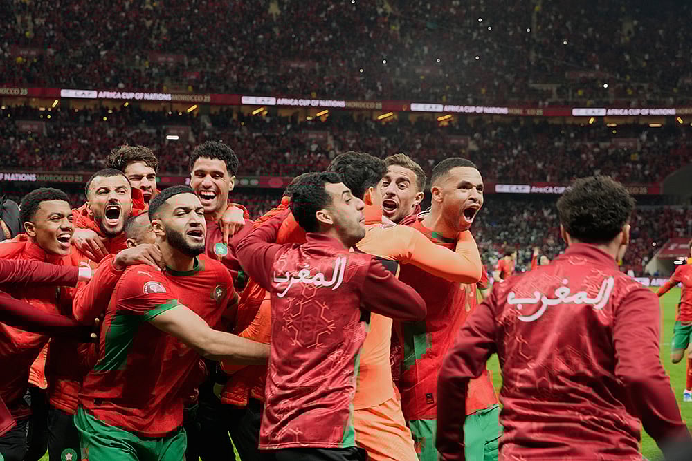 Nigeria vs Morocco Africa Cup of Nations semifinal soccer-