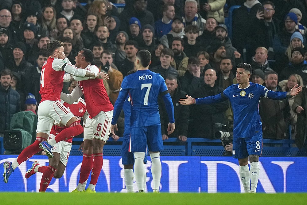 Chelsea vs Arsenal Carabao Cup Semi-Final first leg match-Ben White