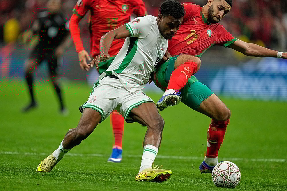 Nigeria vs Morocco Africa Cup of Nations semifinal soccer-Fisayo Dele-Bashiru