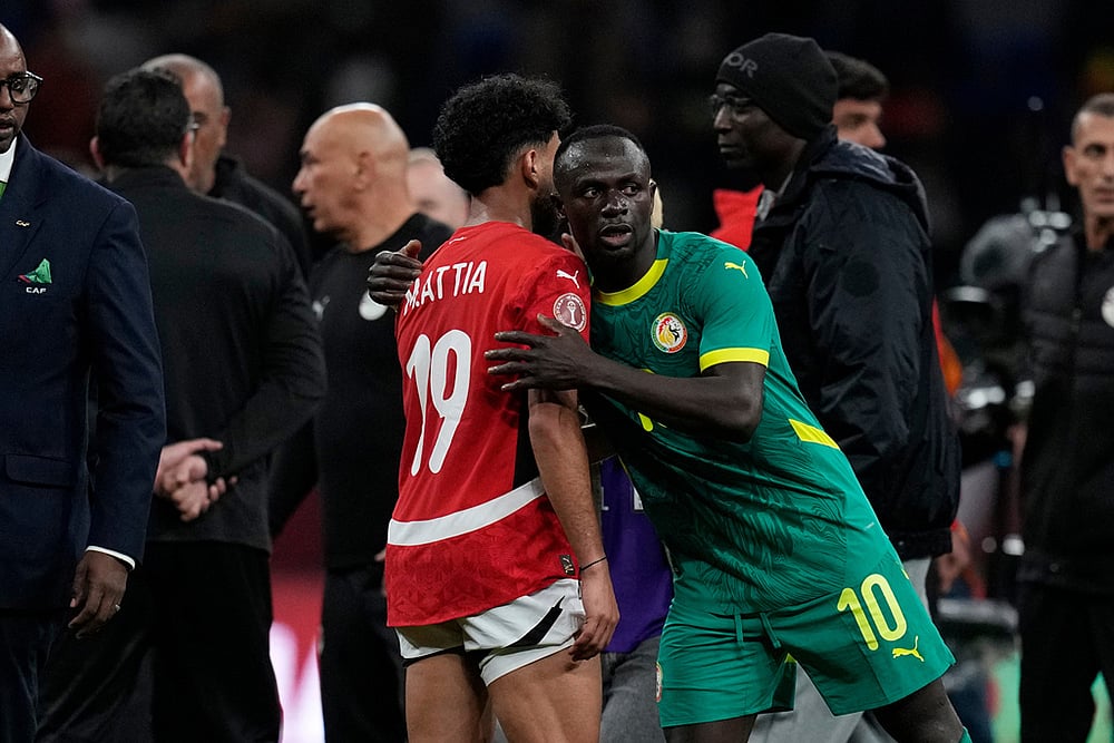 Senegal vs Egypt Africa Cup of Nations semifinal soccer-Sadio Mane