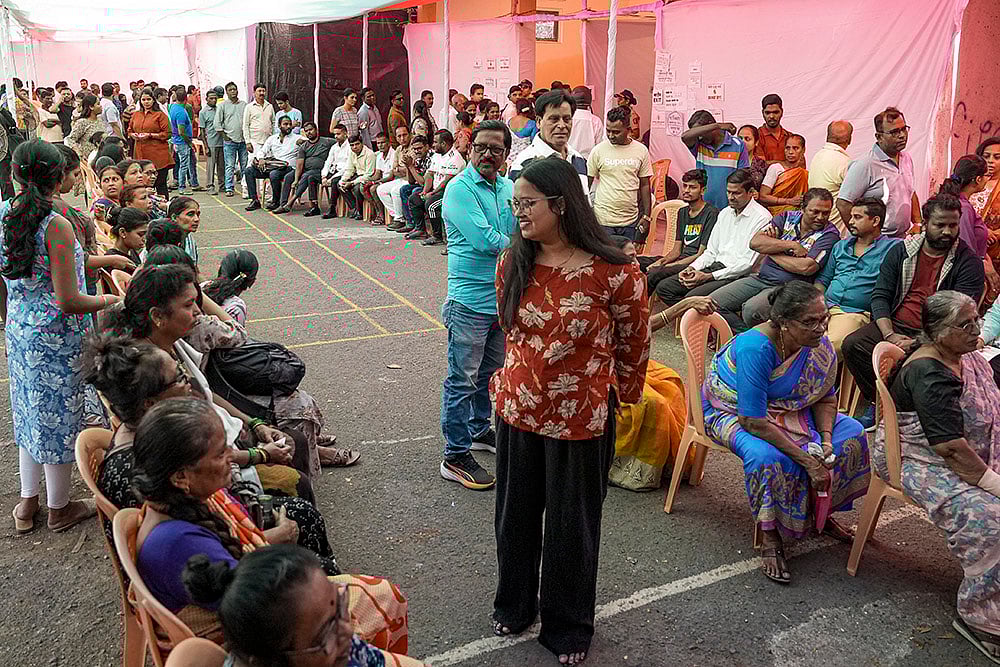MH civic polls: Voting in Mumbai