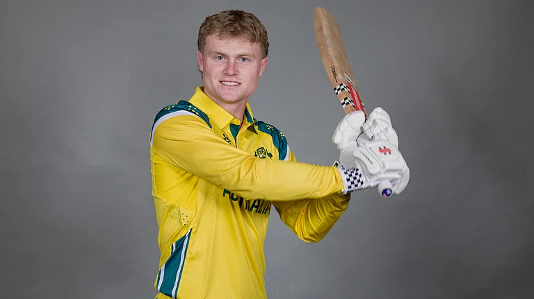 AUS U-19 captain Oliver Peake. - ICC