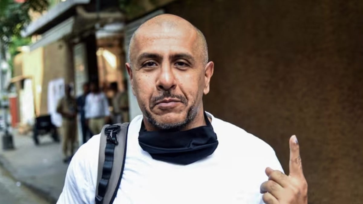 Vishal Dadlani questions indelible ink fading soon after voting in the BMC election. - Instagram 