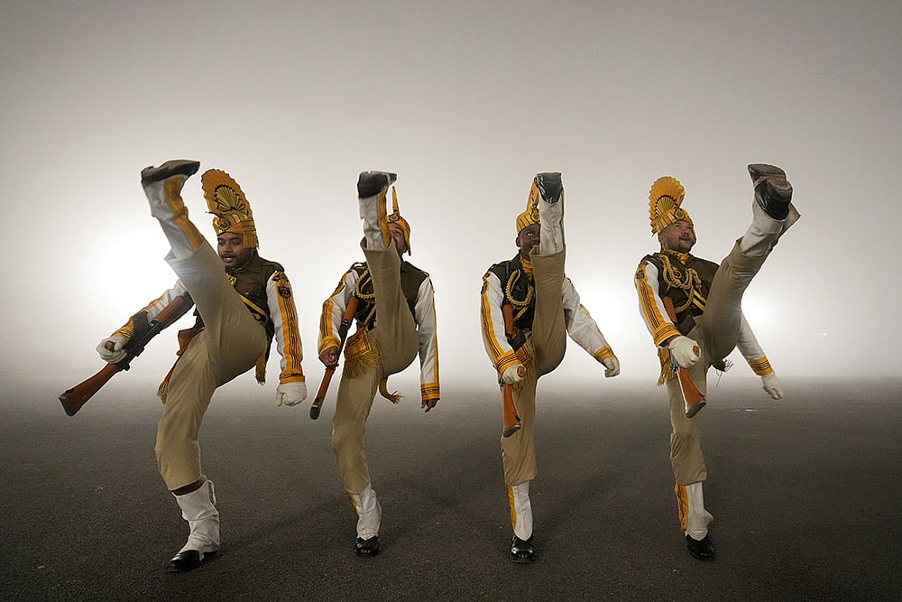 R-Day rehearsals in Delhi