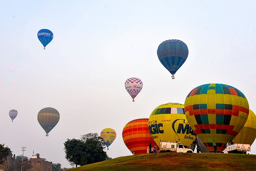 Hot Air Balloon Festival in Hyderabad