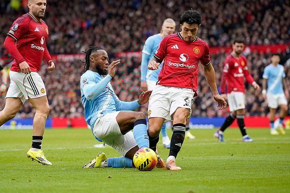 United Vs City Manchester Derby Premier League 2025-26-Antoine Semenyo