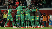 AFCON 2026: Senegal Slams 'Illegal And Deeply Unjust' CAF Decision, Pledges To Appeal File : Senegal's players celebrate during their semi-final win over Egypt