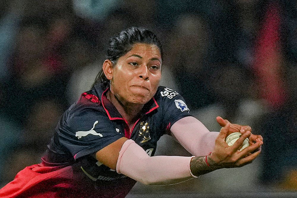 RCB vs GG WPL 2026-Radha Yadav