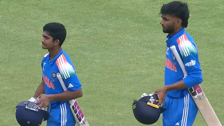IND U19 vs BAN U19 LIVE Score Updates" India sealed a nervy win to kick start their Under-19 World Cup campaign. - ICC