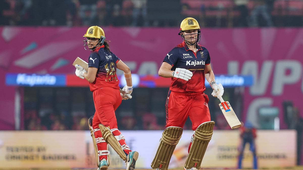 RCB thump DC by 8 wickets in match 11 of WPL 2026 at the DY Patil Sports Academy, Navi Mumbai, on January 17. - X/Women's Premier League