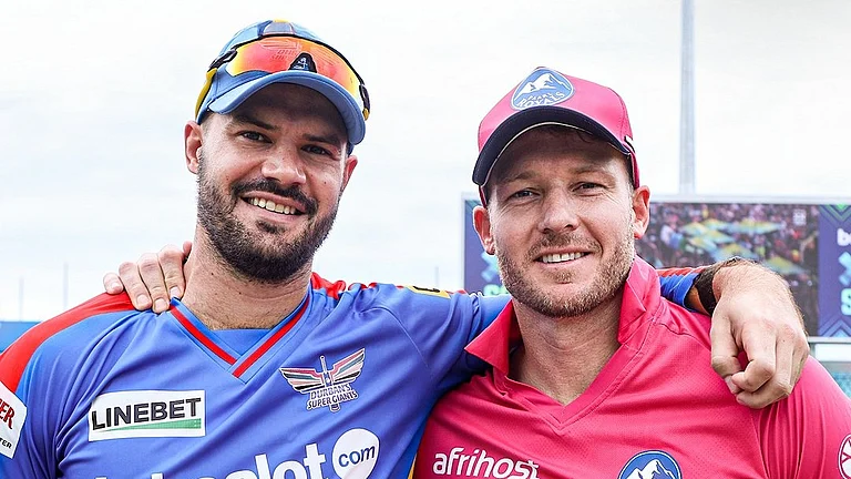 Aiden Markram goes up against David Miller in this SA20 clash. - X/paarlroyals