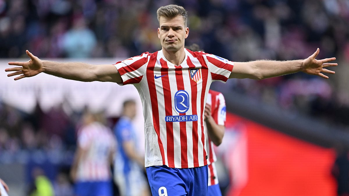 Alexander Sorloth celebrates after scoring against Alaves in La Liga 2025-26. - Opta