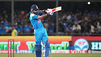 India Vs New Zealand Highlights, 3rd ODI: Virat Kohli's Defiant Ton Goes In Vain; Black Caps Claim Historic Series Win Photo: AP : Virat Kohli plays a shot during the third ODI between India and New Zealand in Indore.