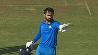 Photo: X/BCCI Domestic : Vidarbha Vs Saurashtra Live Score, Vijay Hazare Trophy Final: Atharva Taide Departs For 128 | VID 213/2 (36)