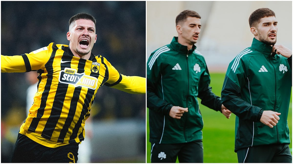 AEK Athens vs Panathinaikos Live Streaming, Greek Super League 2025-26. - | Photos: X
