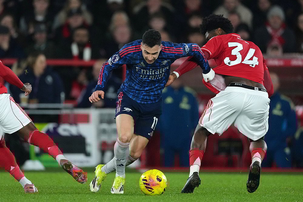 English Premier League: Nottingham Forest vs Arsenal