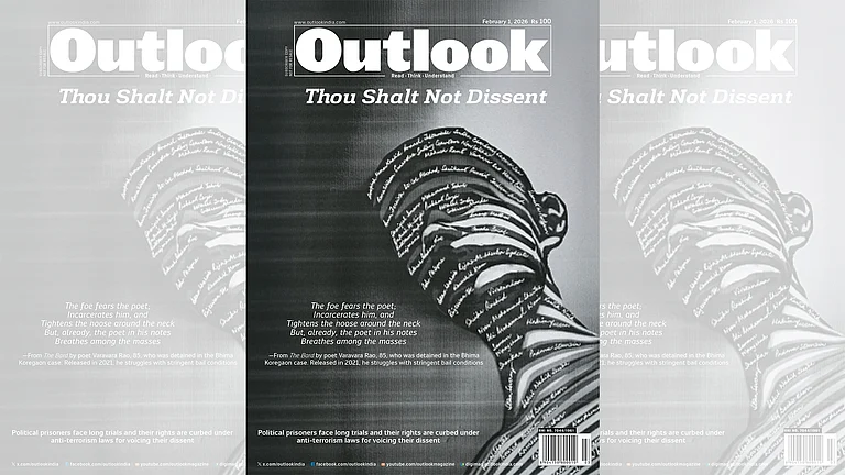 Cover of Outlook Feb 1 issue 'Thou Shalt Not Dissent' - null