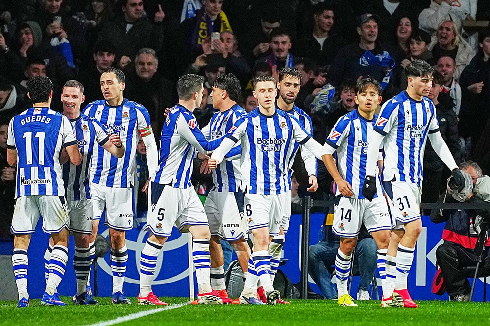 Spain La Liga Soccer Match: Real Sociedad Vs FC Barcelona