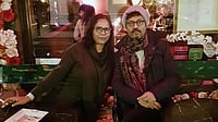 Sutapa Sikdar Relives 2016 With Irrfan Khan's Memories: I Smiled A Lot As You Were There Instagram/Sutapa Sikdar : Sutapa Sikdar with Irrfan Khan