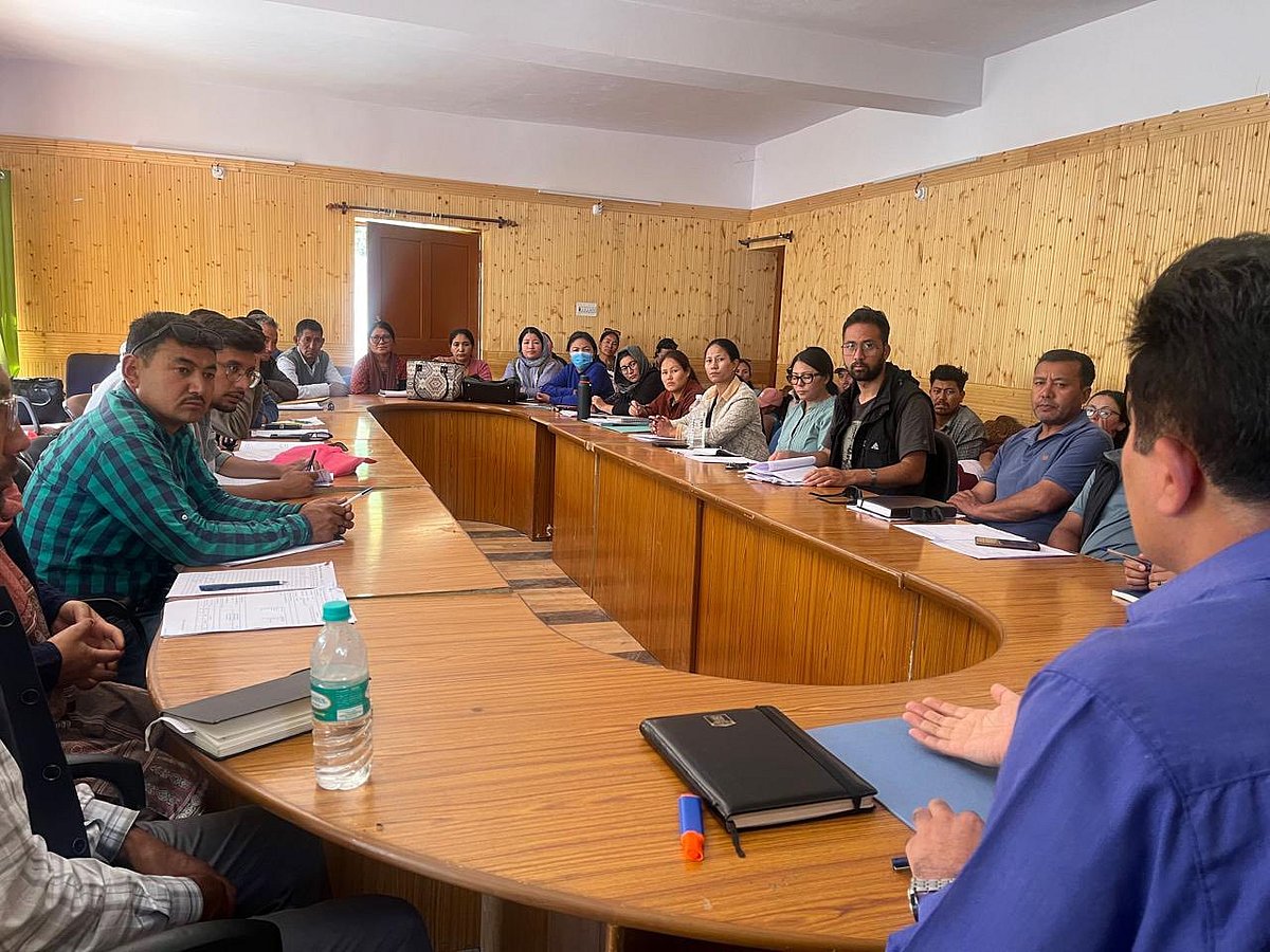 A meeting regarding the Table Top Exercise of Special Intensive Revision (SIR) was chaired today by the AERO at the conference  hall of BDO office, Khaltsi.
The exercise was convened to review the preparedness and ensure smooth implementation of the upcoming revision activities under the Election Commission guidelines.  - Facebook / Department of Information & Public Relations, Leh, Ladakh
