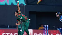 File/AP : Kolkata Knight Riders released left-arm seamer Mustafizur Rahman on the Board of Control for Cricket in India's directive.