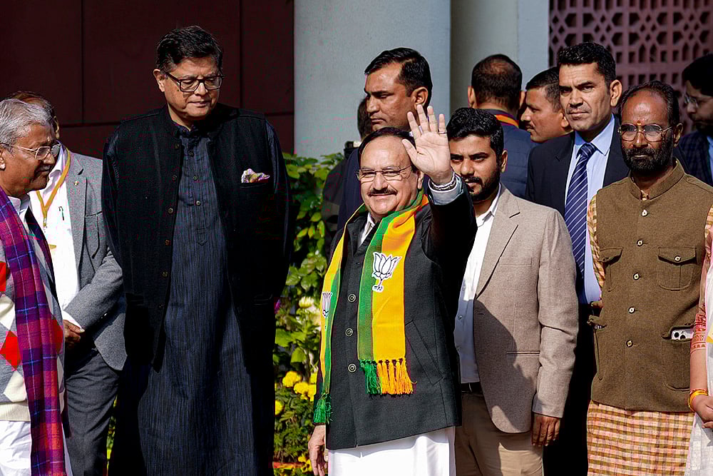 BJP National President election-J.P. Nadda 
