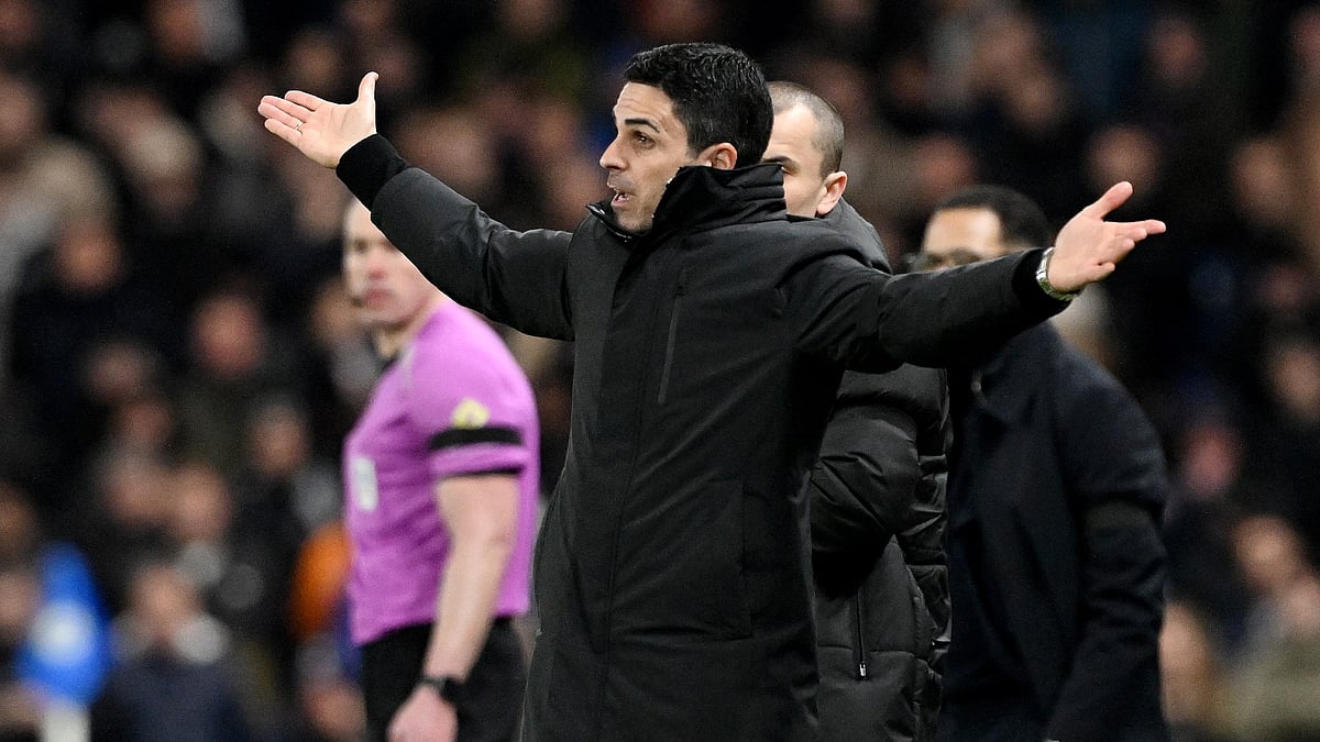 Arsenal manager Mikel Arteta - null