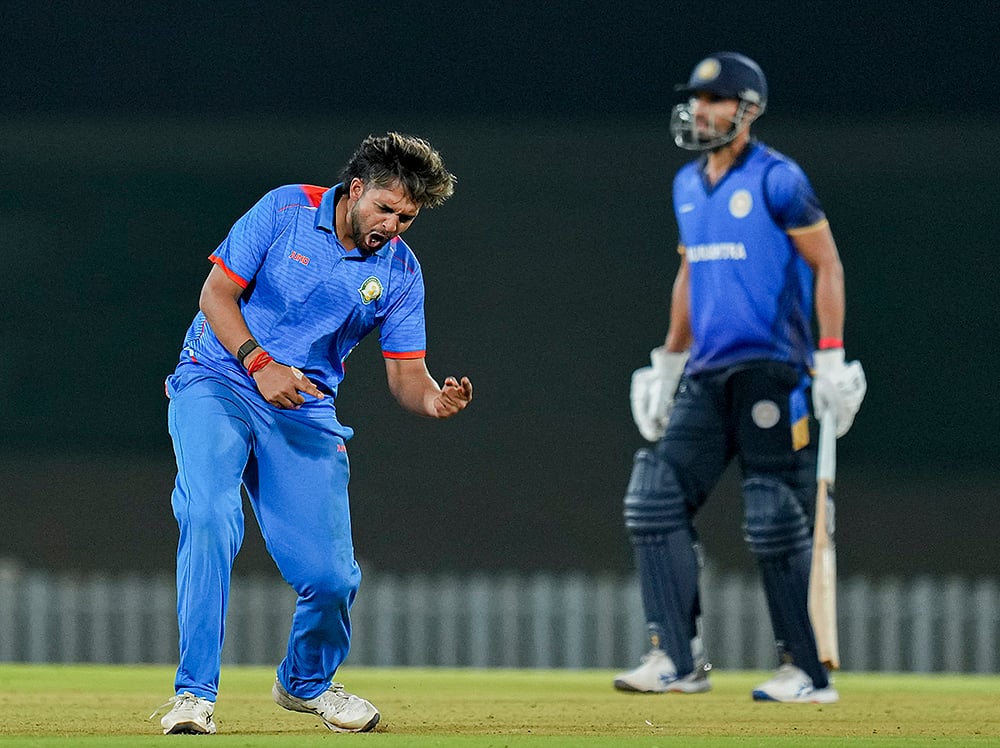 Vijay Hazare Trophy Final: Vidarbha vs Saurashtra Match-Harsh Dubey