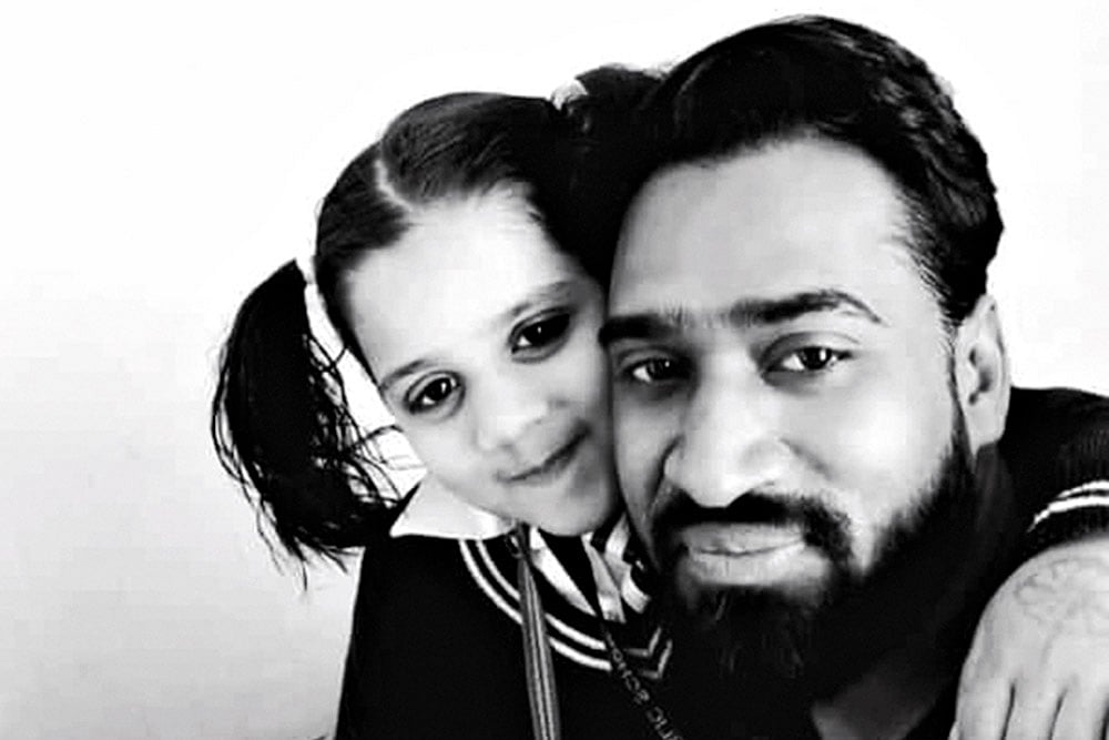 Syed Tasleem Ahmed Shah, 42, is one of the 18 accused in FIR 59/2020 - null