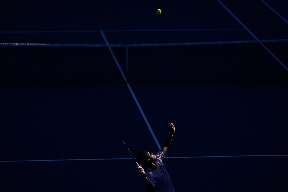 Gael Monfils Vs Dane Sweeny Australian Open tennis-3