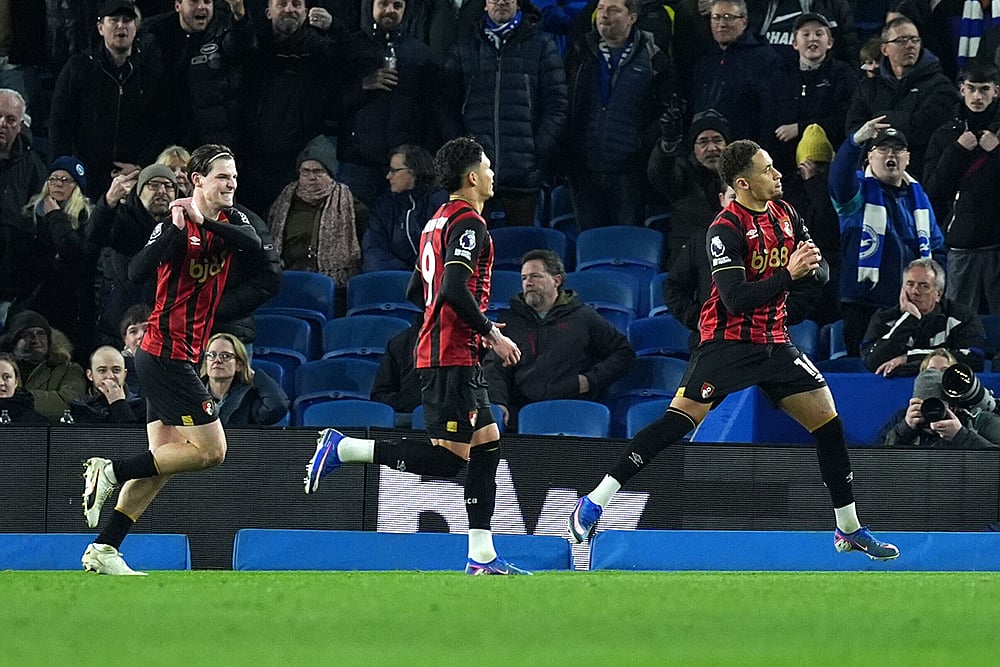 Brighton Vs Bournemouth premier league soccer-Marcus Tavernier