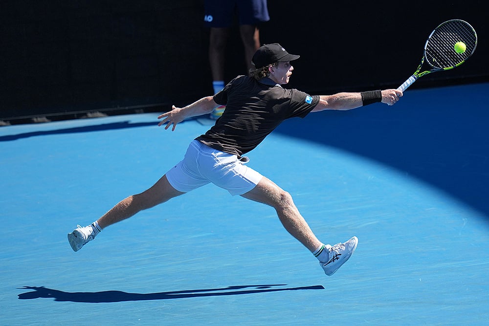 Gael Monfils Vs Dane Sweeny Australian Open tennis-2