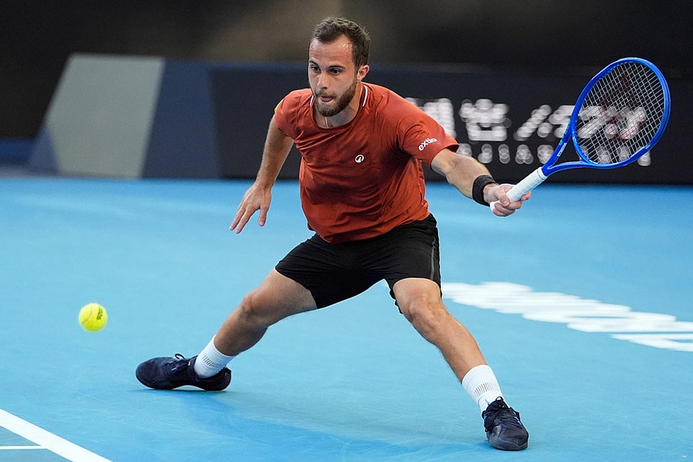 Australian Open Tennis: Hugo Gaston vs Jannik Sinner