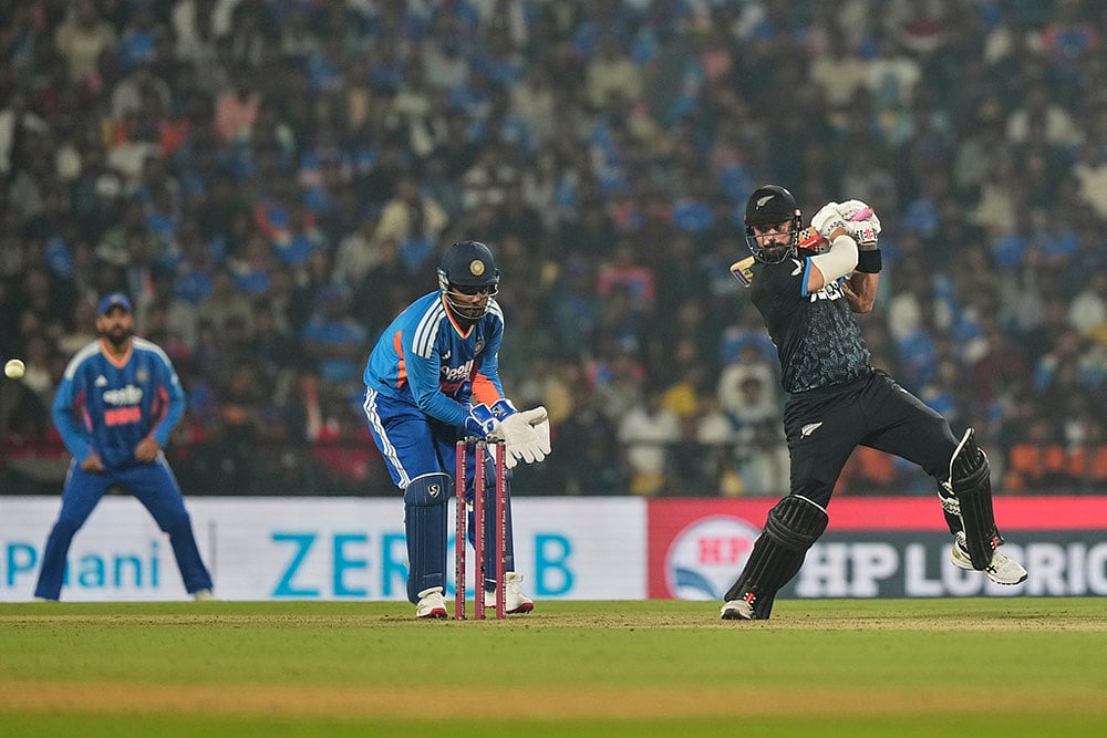 New Zealand India T20 Cricket Daryl Mitchell