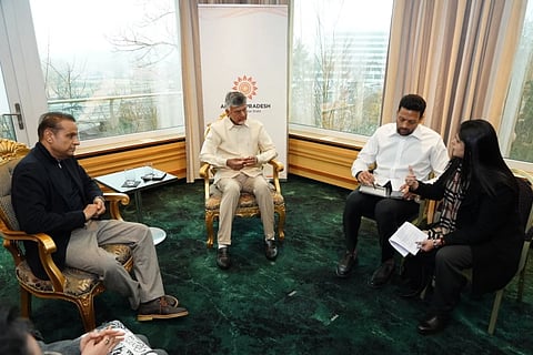 Andhra Pradesh Chief Minister N. Chandrababu Naidu