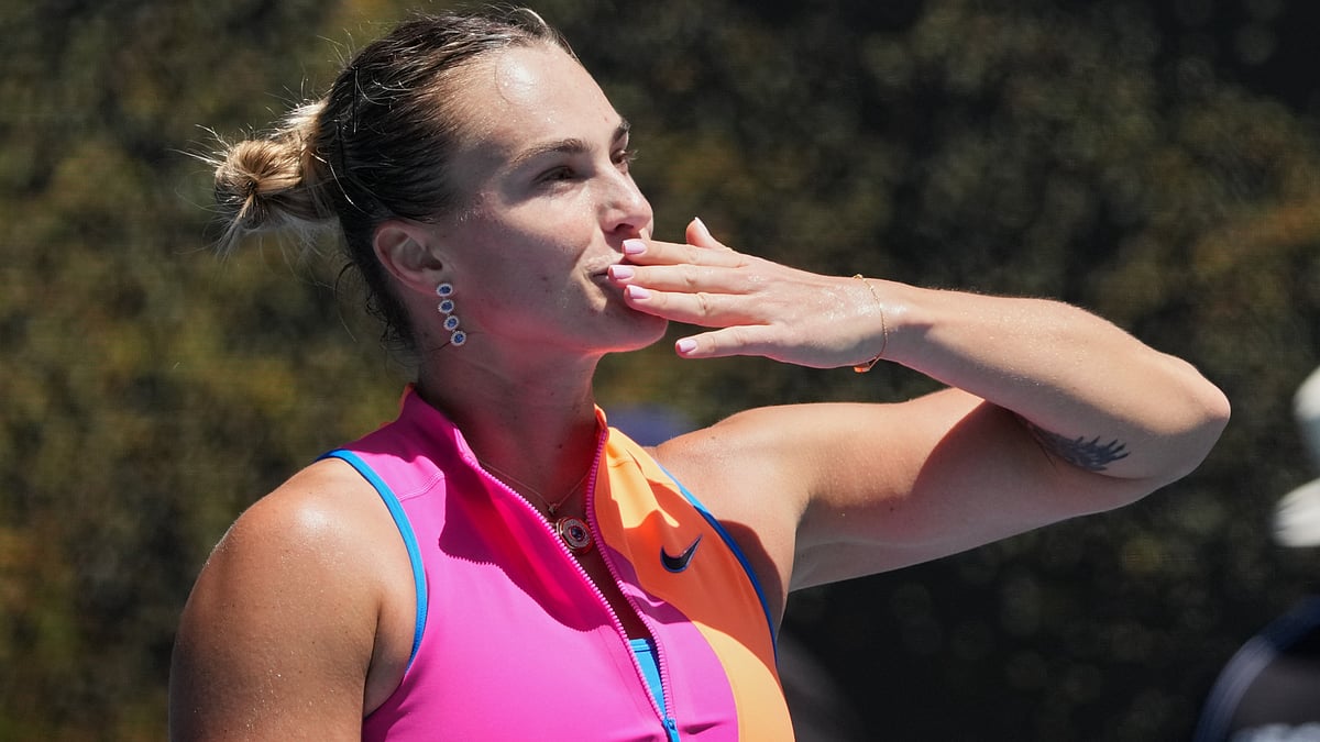 Sabalenka is after her fifth Grand Slam singles title. - AP/Dita Alangkara