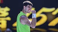 Australian Open 2026, Day 4: Carlos Alcaraz Marches Into Third Round As Career Slam Dream Gathers Pace Opta : Carlos Alcaraz cruises into round three of Australian Open 2026 beating Yannic Hanfmann in three straight sets on January 21.