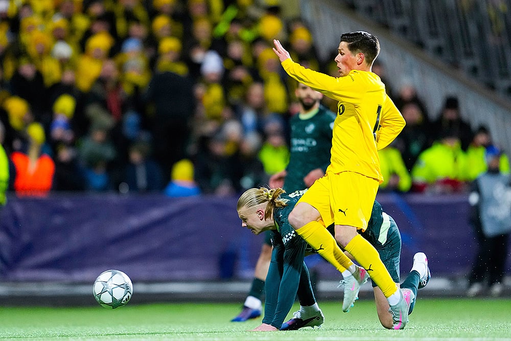 bodo/glimt vs manchester city uefa Champions League soccer-Sondre Brunstad Fet
