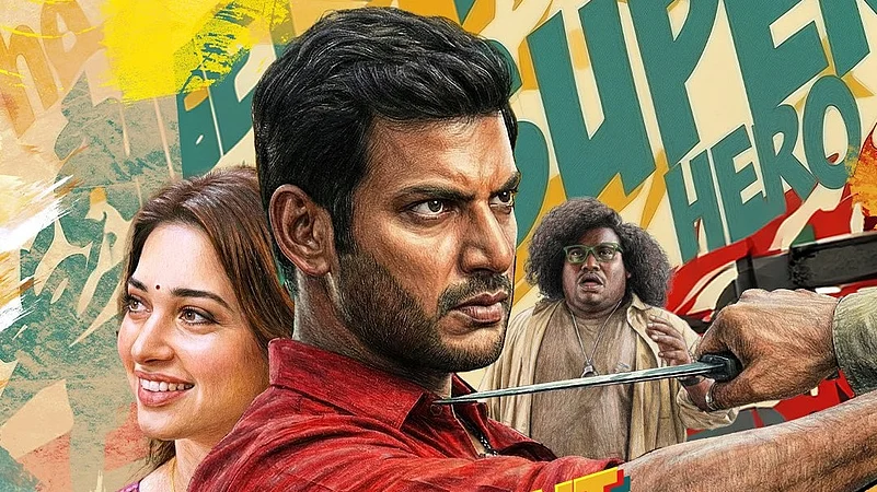 Tamannaah Bhatia and Vishal in Purushan