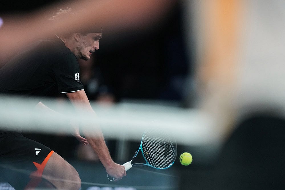Australian Open Tennis: Alexander Zverev vs Alexandre Muller