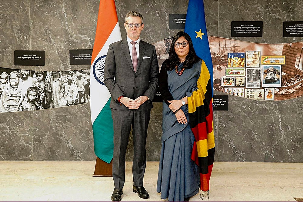 India-EU Trilateral Cooperation meeting