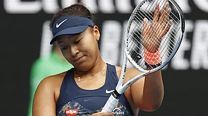 File : Naomi Osaka in action during the 2024-25 season