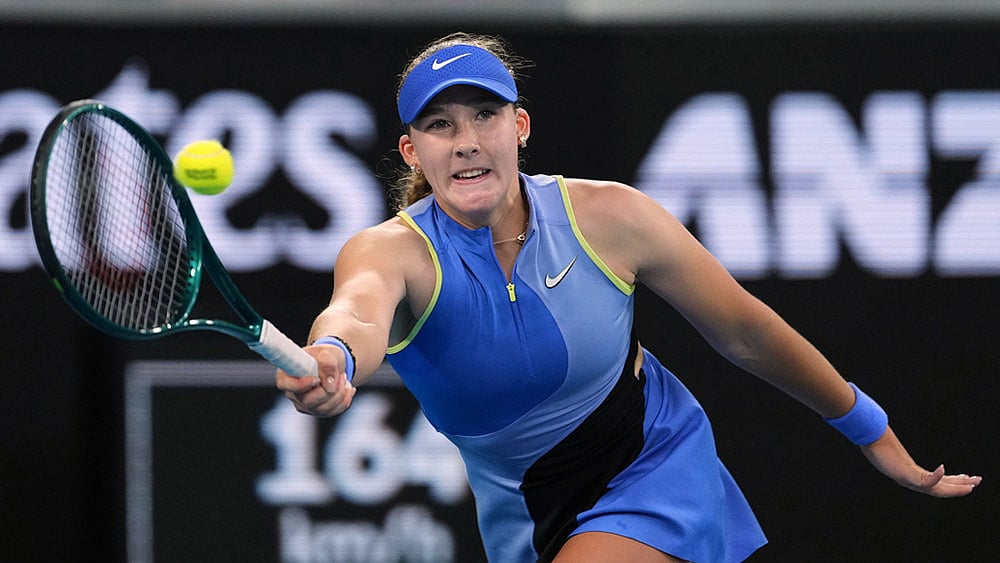 Australian Open Tennis: Mirra Andreeva vs Maria Sakkari