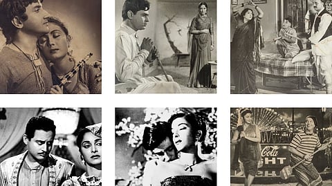 A glimpse into Hindi cinema’s cinematic tableau, where stillness, composition and emotion meet. From Awara and Chaudhvin Ka Chand to Baiju Bawra and Karigar, these iconic stills show how composed frames have shaped its visual language.