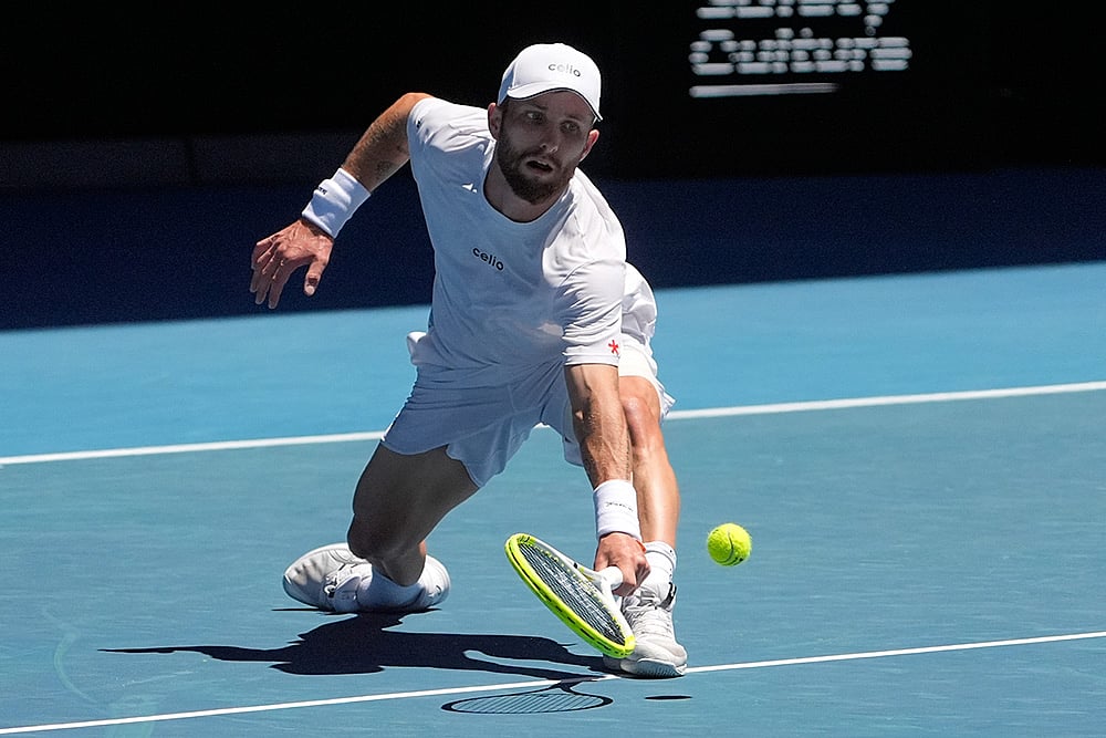Carlos Alcaraz vs Corentin Moutet Australian open tennis-8