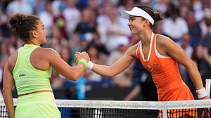 AP : Seventh seed Jasmine Paolini, two time Grand Slam runner-up, has been knocked out in the third round.